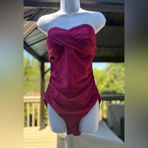 MERONA Woman’s One Piece in Deep Fuchsia, Size: XL